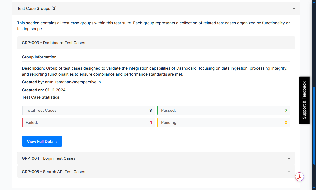 Qualityfolio screenshot
