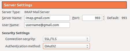 Change TLS server settings